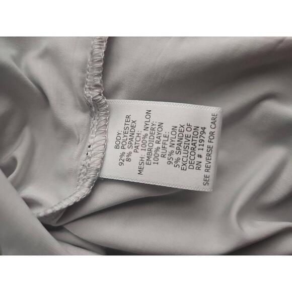 APT 9 Sleeveless Patterned Round Neck Dress Knee-Length Size Medium - Picture 5 of 6